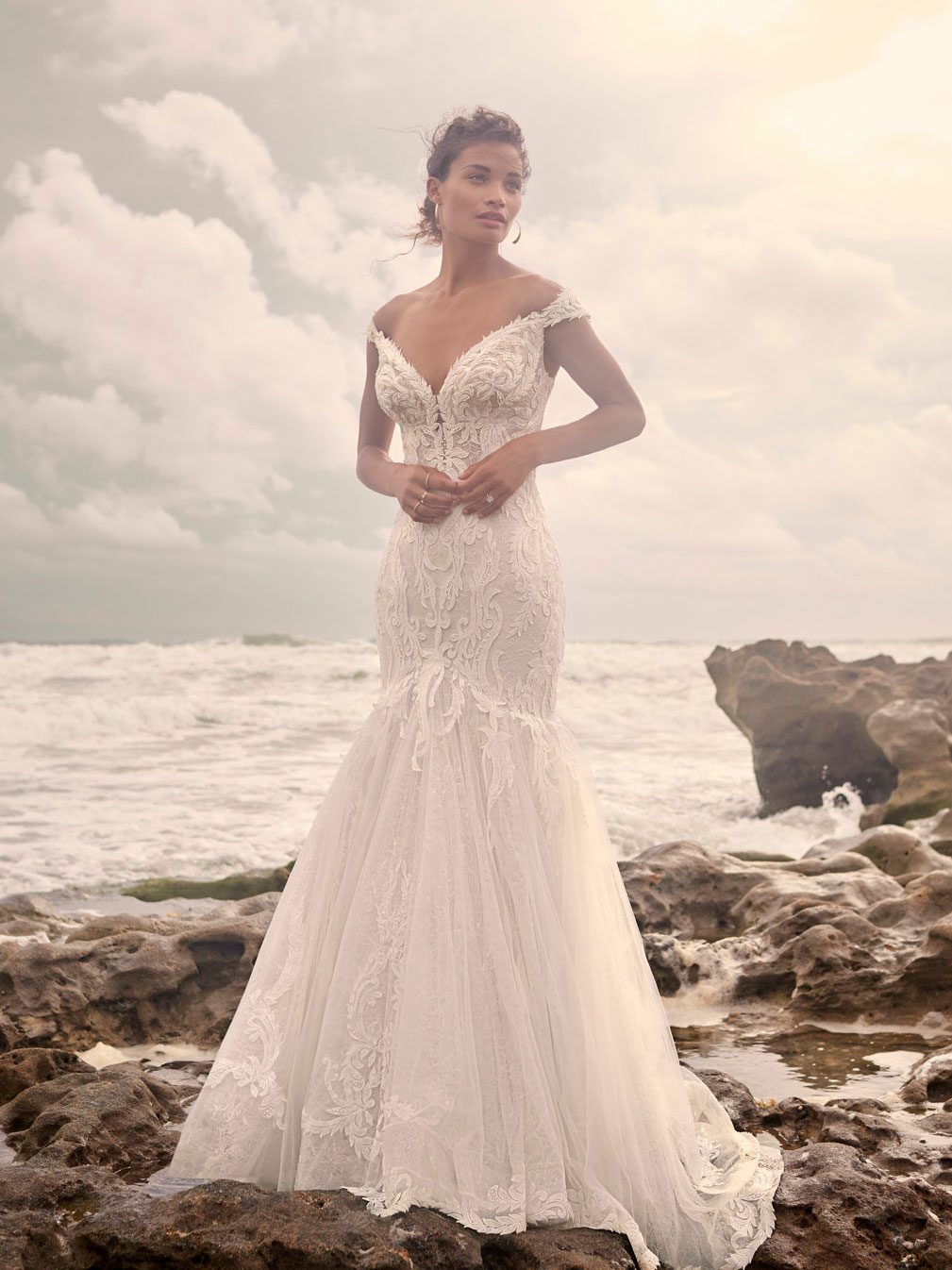 Joss Mermaid Wedding Dress by Sottero Midgley 01