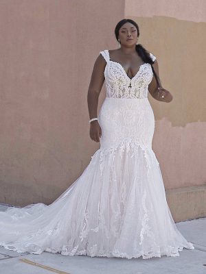 Joss Mermaid Wedding Dress by Sottero Midgley 02