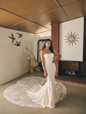 June Fit and Flare Wedding Dress by Beloved 01
