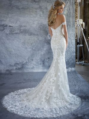 Kassia Sheath Wedding Dress by Morilee 02