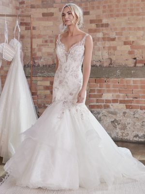 Kenleigh Trumpet Wedding Dress by Sottero Midgley 05