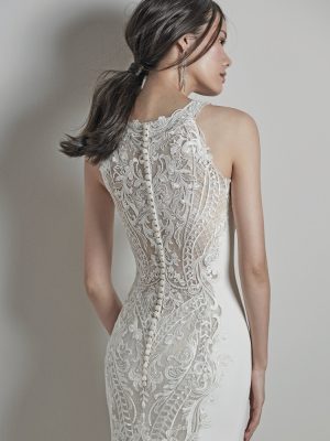 Kevyn Fit and Flare Wedding Dress by Sottero Midgley 04
