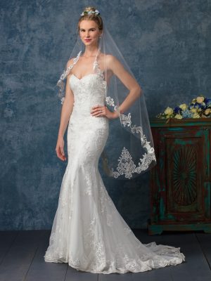 Lapis Fit and Flare Wedding Dress by Beloved 03
