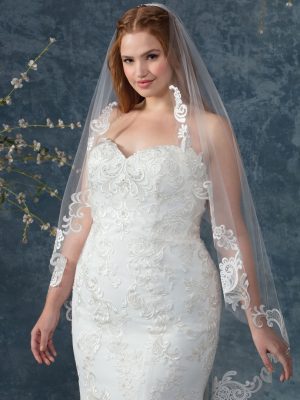 Lapis Fit and Flare Wedding Dress by Beloved 08