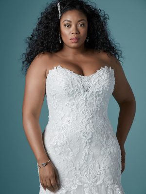 Lonnie Lynette Mermaid Wedding Dress by Maggie Sottero 03
