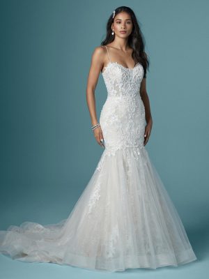 Lonnie Lynette Mermaid Wedding Dress by Maggie Sottero 05