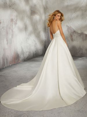 Luella Ballgown Wedding Dress by Morilee 02