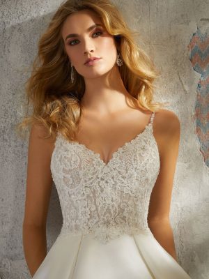 Luella Ballgown Wedding Dress by Morilee 04