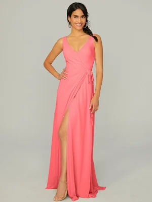 Madeline Gardner Style 21771 A line Bridesmaid Dress by Morilee CANTALOUPE