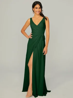 Madeline Gardner Style 21771 A line Bridesmaid Dress by Morilee EMERALD