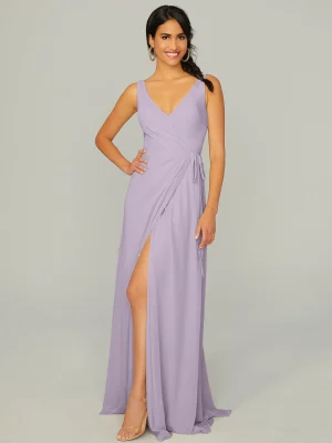 Madeline Gardner Style 21771 A line Bridesmaid Dress by Morilee FRENCH LILAC