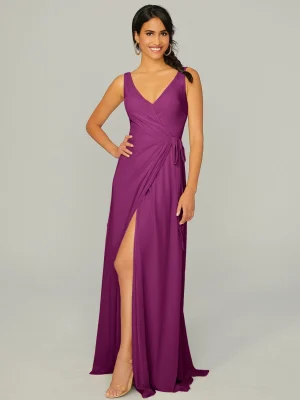 Madeline Gardner Style 21771 A line Bridesmaid Dress by Morilee MULBERRY