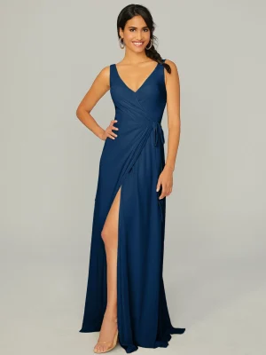 Madeline Gardner Style 21771 A line Bridesmaid Dress by Morilee SAPPHIRE