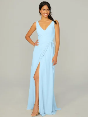 Madeline Gardner Style 21771 A line Bridesmaid Dress by Morilee SKY
