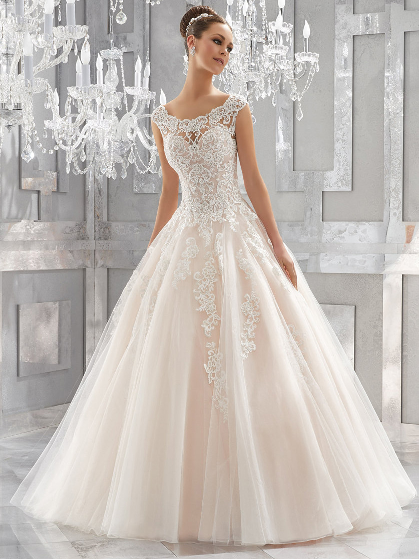 Massima Ball Gown Wedding Dress by Morilee 01