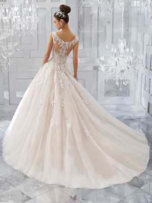 Massima Ball Gown Wedding Dress by Morilee 02