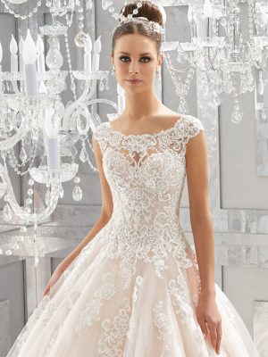 Massima Ball Gown Wedding Dress by Morilee 03