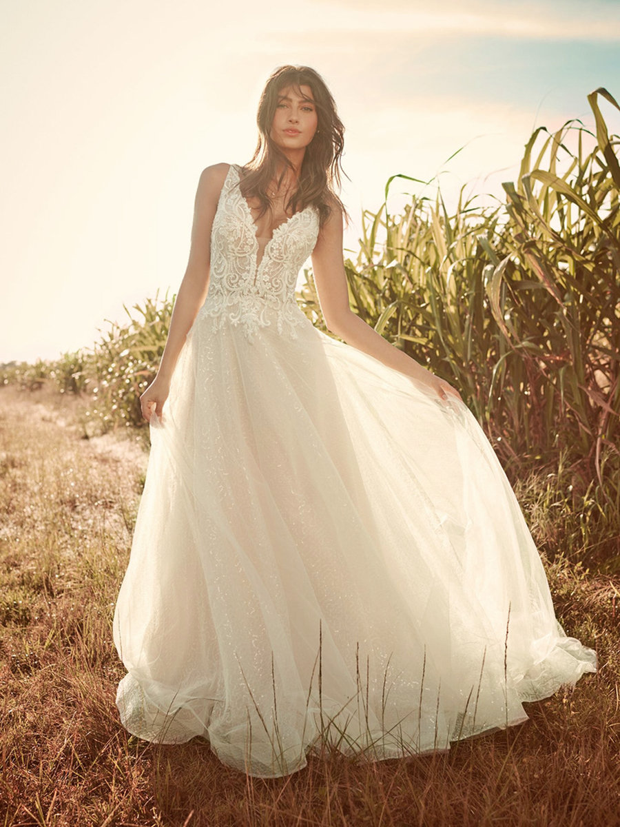 Melissa Ball Gown Wedding Dress by Rebecca Ingram 01