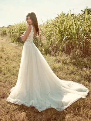 Melissa Ball Gown Wedding Dress by Rebecca Ingram 02