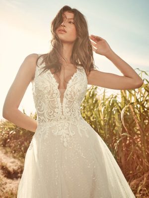 Melissa Ball Gown Wedding Dress by Rebecca Ingram 03
