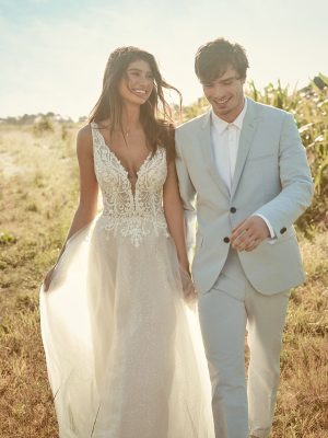 Melissa Ball Gown Wedding Dress by Rebecca Ingram 04