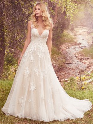 Meryl Ball Gown Wedding Dress by Maggie Sottero 01