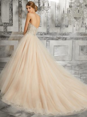 Mystique Ball Gown Wedding Dress by Morilee 02