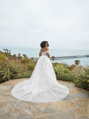 Nola Fit and Flare Wedding Dress by Beloved 02