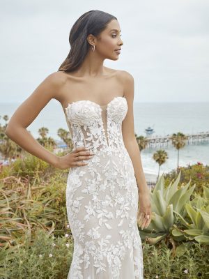 Nola Fit and Flare Wedding Dress by Beloved 04