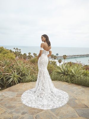 Nola Fit and Flare Wedding Dress by Beloved 05