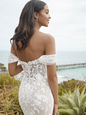 Nola Fit and Flare Wedding Dress by Beloved 06