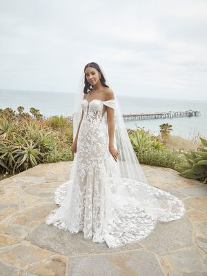 Nola Fit and Flare Wedding Dress by Beloved 07