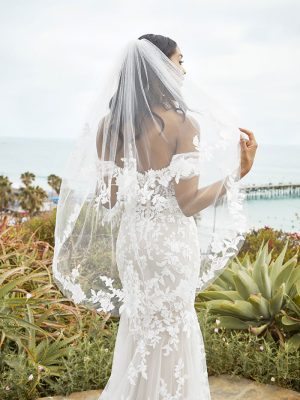 Nola Fit and Flare Wedding Dress by Beloved 09