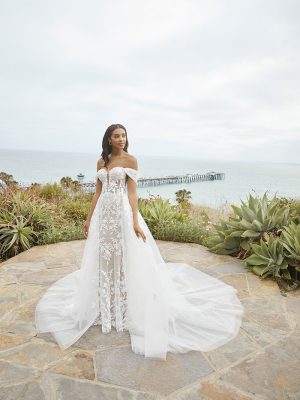 Nola Fit and Flare Wedding Dress by Beloved 10