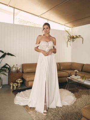 Oakley A line Wedding Dress by Beloved 01