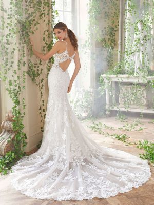 Peta Fit and Flare Wedding Dress by Morilee 02