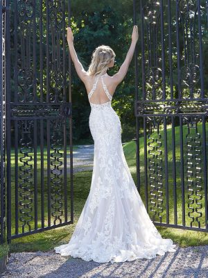 Pia Fit and Flare Wedding Dress by Morilee 02