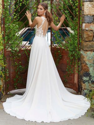 Polina A line Wedding Dress by Morilee 02