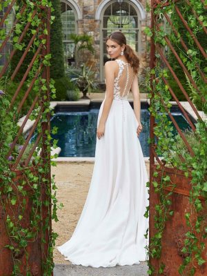 Polina A line Wedding Dress by Morilee 05