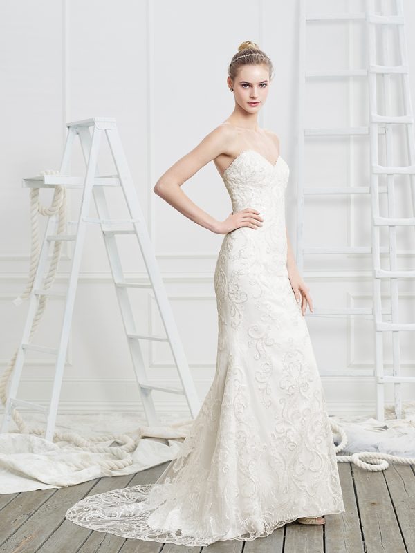 Radiance Fit and Flare Wedding Dress by Beloved 01