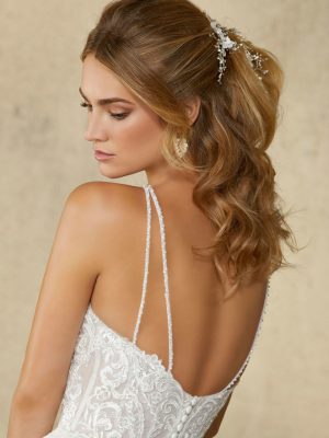 Rebecca A Line Wedding Dress by Morilee 04