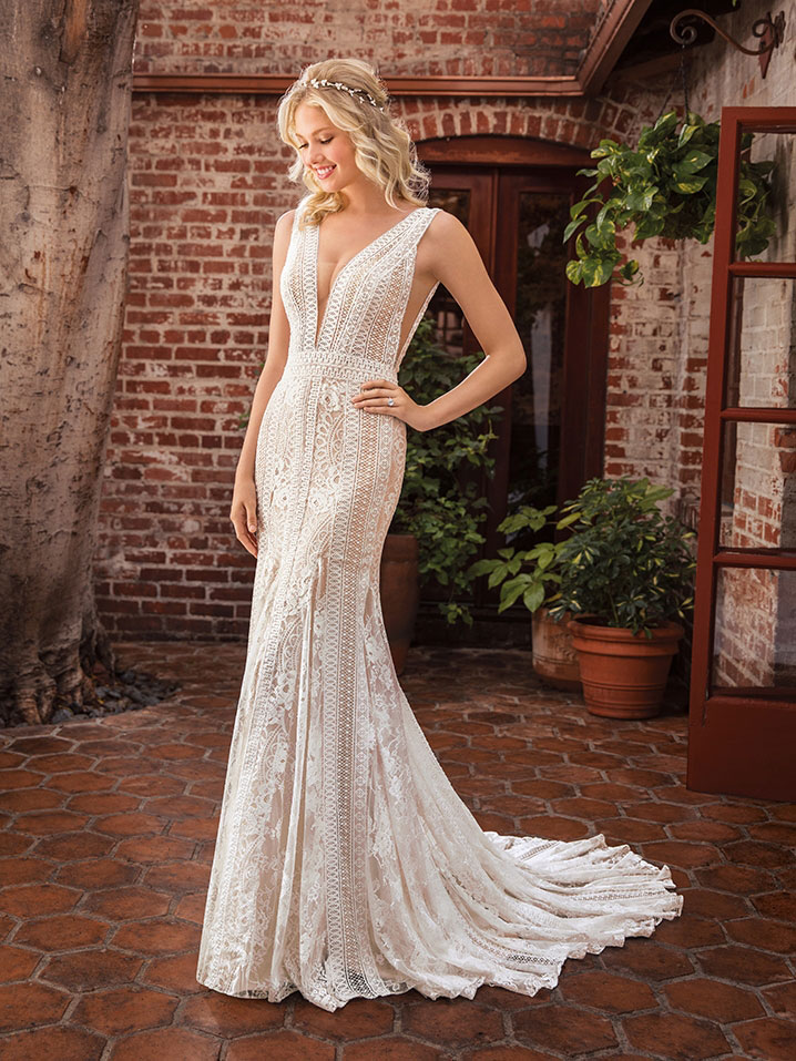 Riley Fit and Flare Wedding Dress by Beloved 01