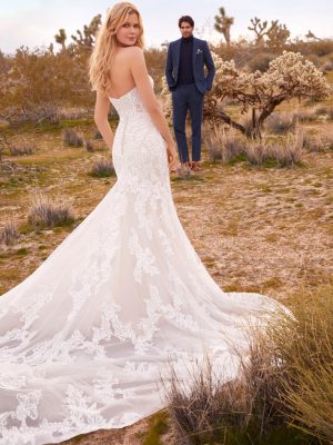 Rochelle Mermaid Wedding Dress by Morilee 03