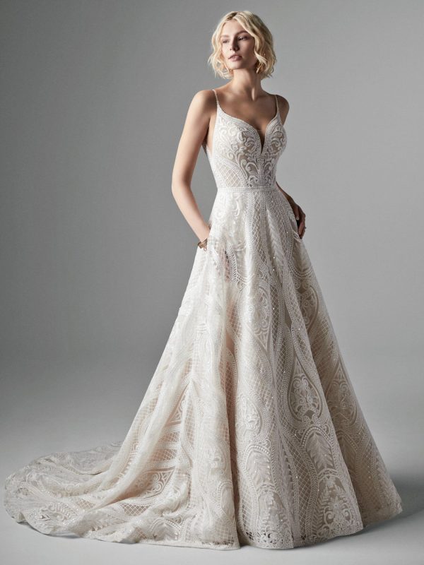 Roxanne A Line Wedding Dress by Sottero Midgley 01