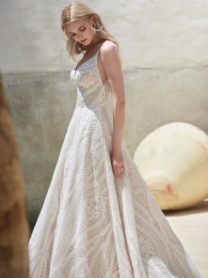 Roxanne A Line Wedding Dress by Sottero Midgley 06