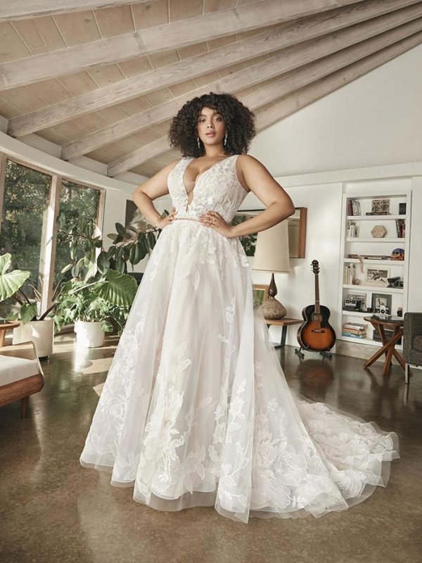 Sophie A Line Wedding Dress by Beloved 01