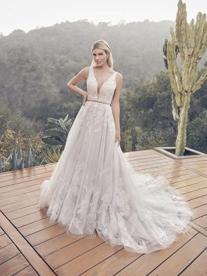 Sophie A Line Wedding Dress by Beloved 02
