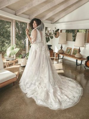 Sophie A Line Wedding Dress by Beloved 09