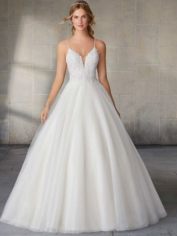Starlet Ball Gown Wedding Dress by Morilee 01