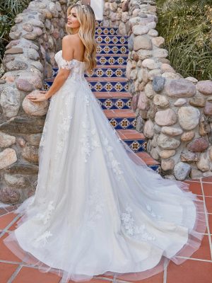 Stevie A Line Wedding Dress by Beloved 02